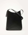 Want Les Essentiels De La Vie Want Les Essentiels Arch Xl Smooth Leather Shoulder Bag In Black
