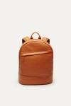 Want Les Essentiels De La Vie Want Les Essentiels Kastrup Pebble-grained Leather Backpack In Orange
