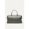 Want Les Essentiels De La Vie Want Les Essentiels Kelowna Pebble-grained Leather Weekender Bag In Grey