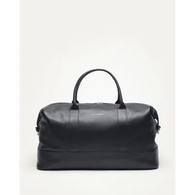 Want Les Essentiels De La Vie Want Les Essentiels Kelowna Pebble-grained Leather Weekender Bag In Blue