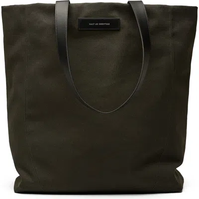 Want Les Essentiels De La Vie Want Les Essentiels Kenora Organic Cotton Canvas Tote In Red