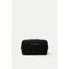Want Les Essentiels De La Vie Want Les Essentiels Kenyatta Organic Cotton Canvas Toiletry Bag In Black