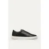 Want Les Essentiels De La Vie Want Les Essentiels Lennon 2.0 Smooth Leather Low Sneaker In Black