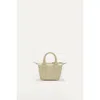 Want Les Essentiels De La Vie Want Les Essentiels Micro O'hare Smooth Leather Crossbody Bag In Butter