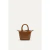 Want Les Essentiels De La Vie Want Les Essentiels Micro O'hare Smooth Leather Crossbody Bag In Cuero