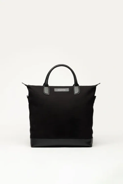 Want Les Essentiels De La Vie Want Les Essentiels O'hare Organic Cotton Canvas Tote In Black