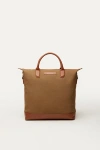 Want Les Essentiels De La Vie Want Les Essentiels O'hare Organic Cotton Canvas Tote In Dark Camel