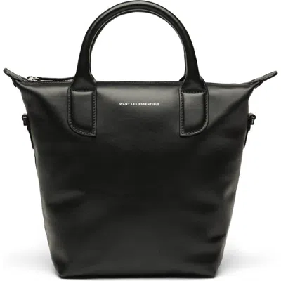 Want Les Essentiels De La Vie Want Les Essentiels Petite Ohare Tote Bag In Black