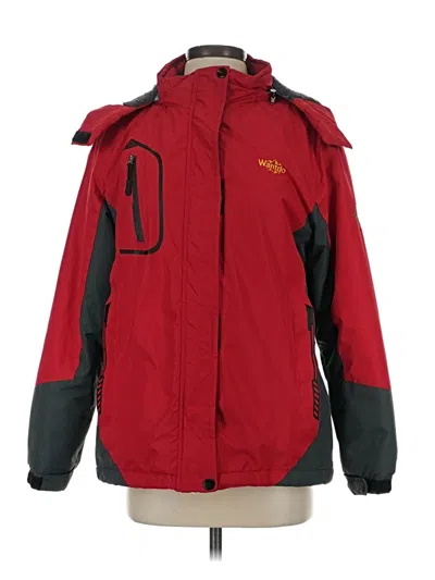 Pre-owned Wantdo Snow Jacket In Red