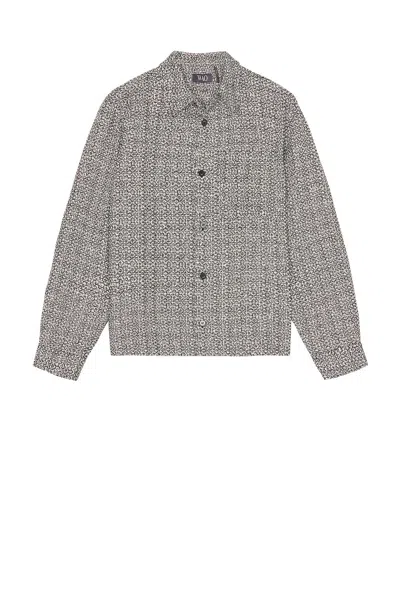 WAO BOUCLE TWEED SHIRT JACKET