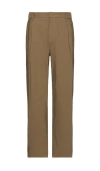 Wao Casual Everyday Relaxed Pant In Beige
