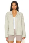 Wao Lightweight Utility Jacket In Ivory