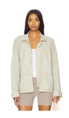 Wao Lightweight Utility Jacket In Ivory