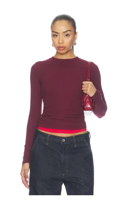 Wao Long Sleeve Tee In Multi