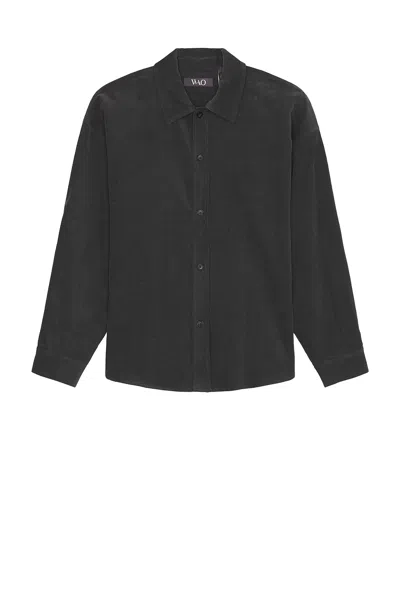 WAO OVERSIZED CORDUROY SHIRT