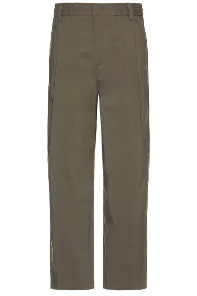 WAO RELAXED NYLON PLEATED PANT