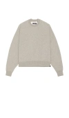 Wao The Crew Sweatshirt In Grey