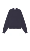 Wao The Crew Sweatshirt In Navy