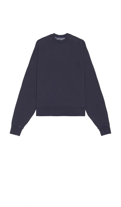 Wao The Crew Sweatshirt In Navy