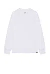 Wao The Long Sleeve Pocket Tee In White
