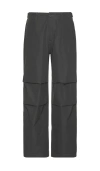Wao The Parachute Pant In Dark Grey