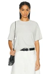 Wao The Relaxed Tee In Oatmeal Heather