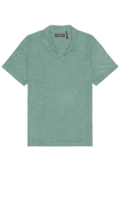 Wao Towel Terry Polo In Sage