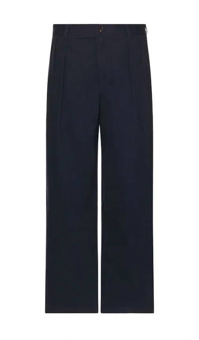 WAO WIDE LEG PLEATED TROUSER