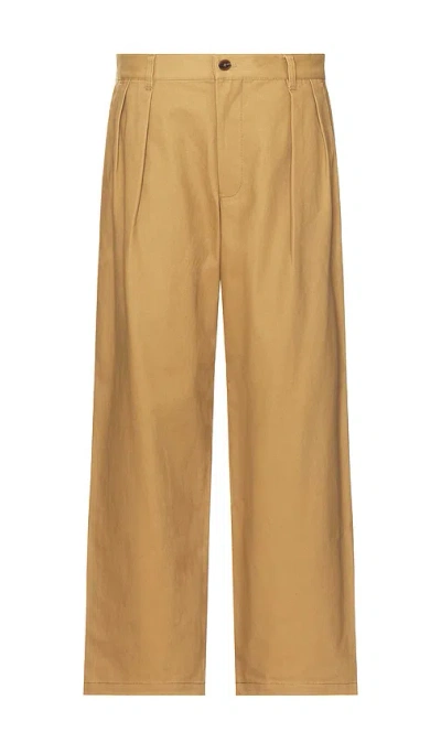 WAO WIDE LEG PLEATED TROUSER