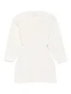 Wardrobe Nyc Rwh Power Knit Dress In White