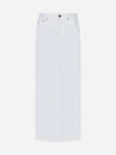 WARDROBE.NYC DENIM COLUMN SKIRT