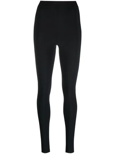 Wardrobe.nyc Women's Back Zip Legging In Black