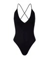 Wardrobe.nyc Wardrobe. Nyc Open-back Bodysuit In Black