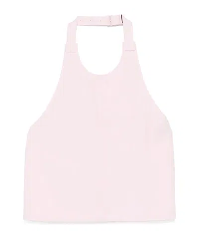 Wardrobe.nyc Rückenfreies Neckholder-top In Pink