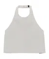 Wardrobe.nyc Backless Halterneck Top In White