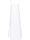 Wardrobe.nyc Backless Midi Dress In White