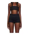 Wardrobe.nyc Bandeau Bikini Top