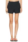 Wardrobe.nyc Beach Short In Black