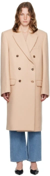 WARDROBE.NYC BEIGE HAILEY BIEBER EDITION COAT