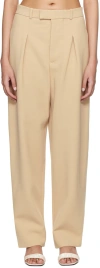 Wardrobe.nyc Wardrobe. Nyc Hb Trouser In Biscuit