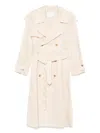 Wardrobe.nyc Recycled Twill Long Trench Coat