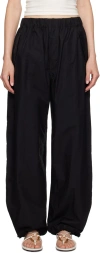 Shop Wardrobe.nyc Black Beach Trousers