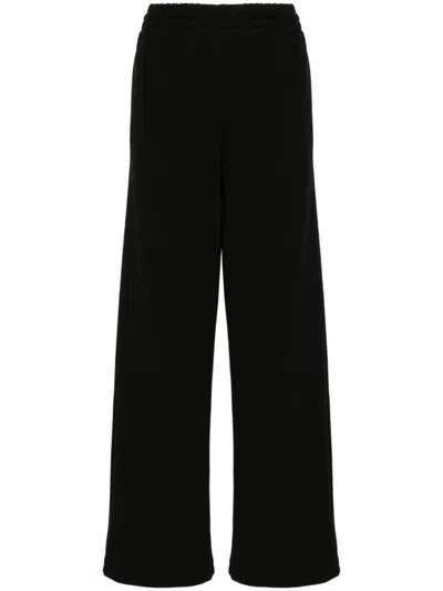 WARDROBE.NYC BLACK BLACK TRACK PANTS