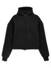 Wardrobe.nyc Black Bonded Hoodie In Black