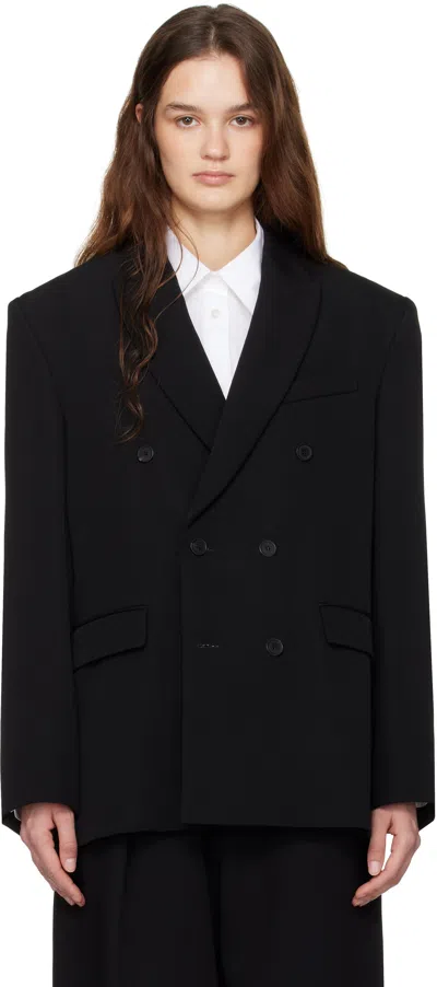 Wardrobe.nyc Black Double Breasted Blazer