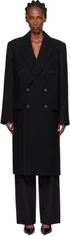 Wardrobe.nyc Double-breasted Coat In Black
