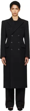 Wardrobe.nyc Black Double Breasted Coat In Black