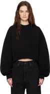 Wardrobe.nyc Black Hailey Bieber Edition Hb Track Sweatshirt In Black