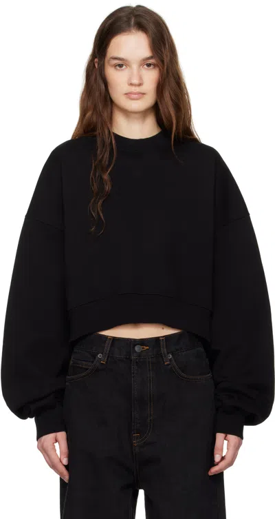 Wardrobe.nyc Black Hailey Bieber Edition Hb Track Sweatshirt