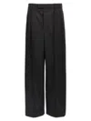 Wardrobe.nyc Wardrobe. Nyc X Rhw Web Wool Wide-leg Pants In Black